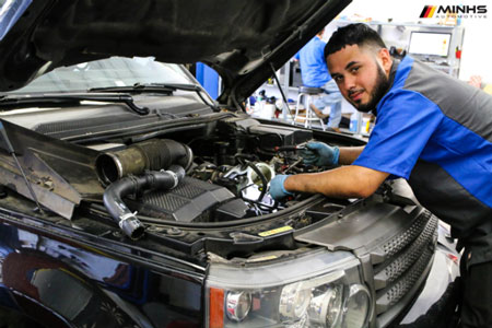 Technician at work | MINHS Automotive